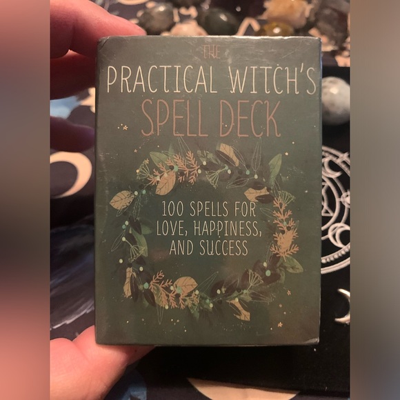 Practical Witch’s Spell Deck DELUXE BUNDLE! w Tarot Card NECKLACE, Pouch & MORE! - Picture 7 of 16
